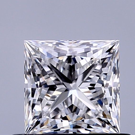 0.66 ct. princess Lab Grown Diamond front image