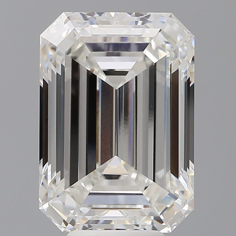 7.55 ct. emerald Lab Grown Diamond front image
