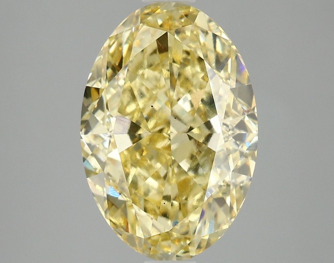 4.06 ct. oval Lab Grown Diamond front image