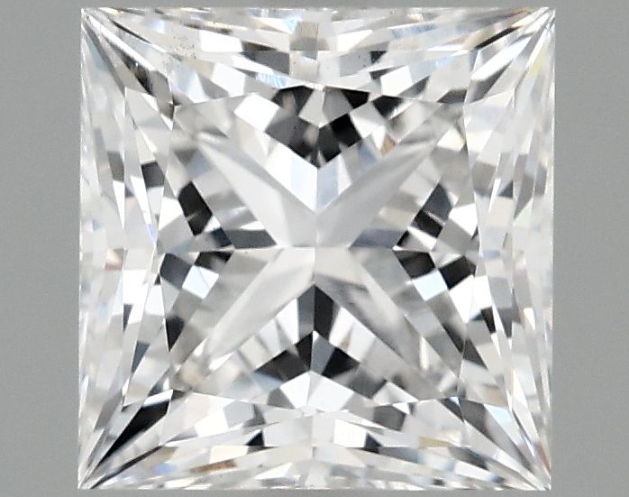 2.10 ct. princess Lab Grown Diamond front image