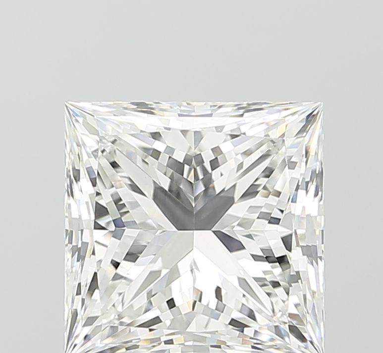 4.32 ct. princess Lab Grown Diamond front image