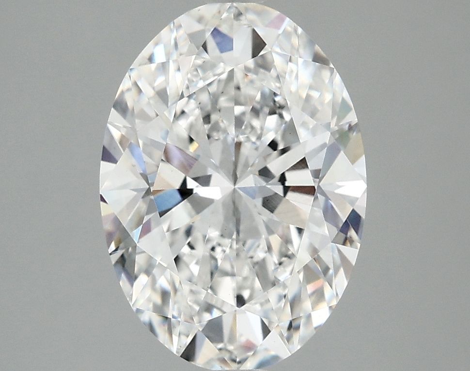 3.06 ct. oval Lab Grown Diamond front image