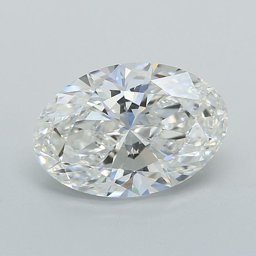 3.04 ct. oval Lab Grown Diamond front image