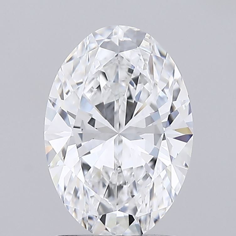 1.59 ct. oval Lab Grown Diamond front image