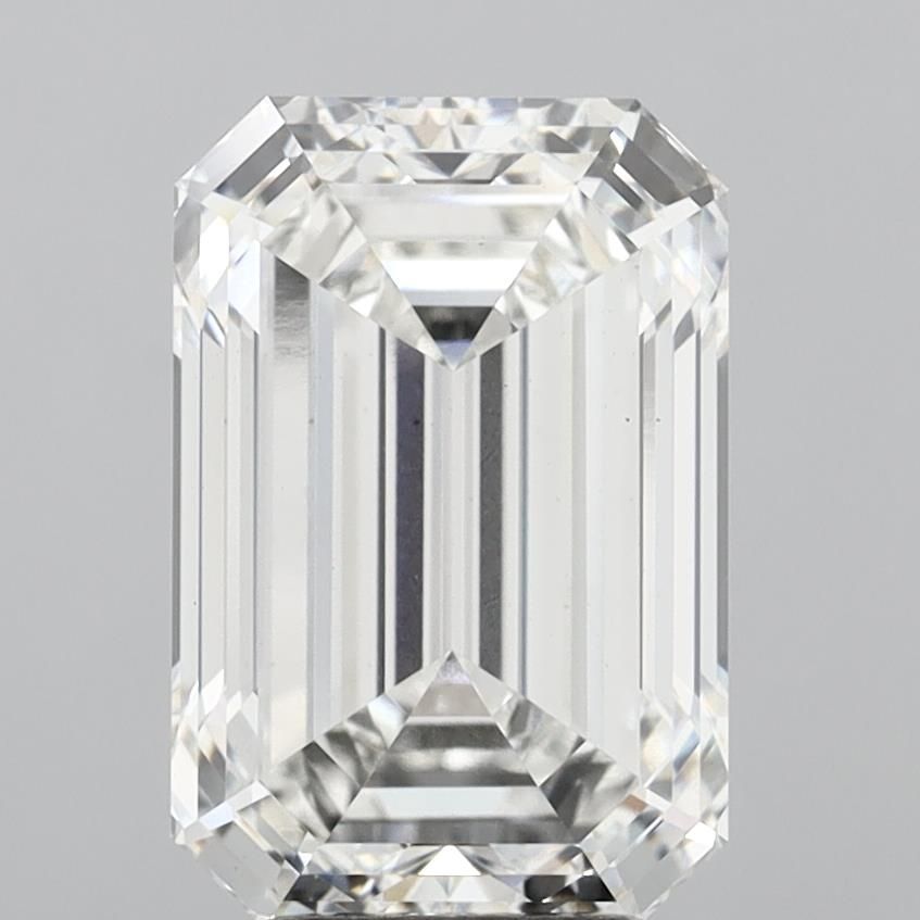 6.08 ct. emerald Lab Grown Diamond front image