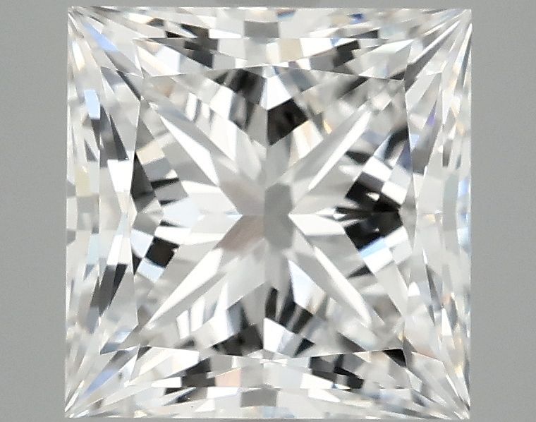 4.19 ct. princess Lab Grown Diamond front image