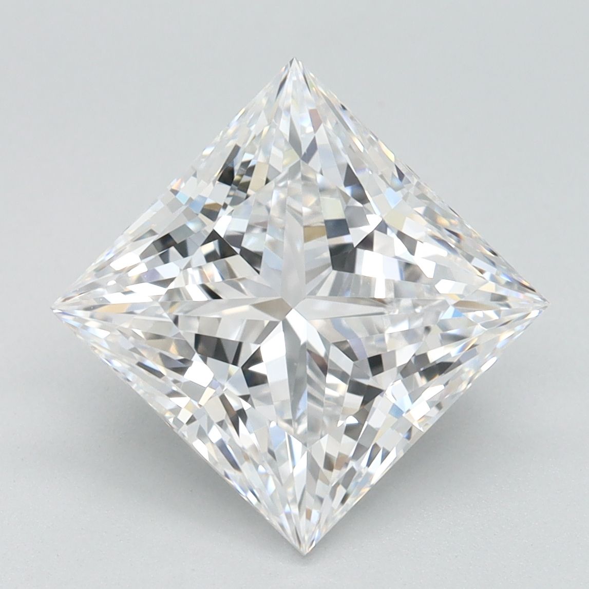 3.26 ct. princess Lab Grown Diamond front image