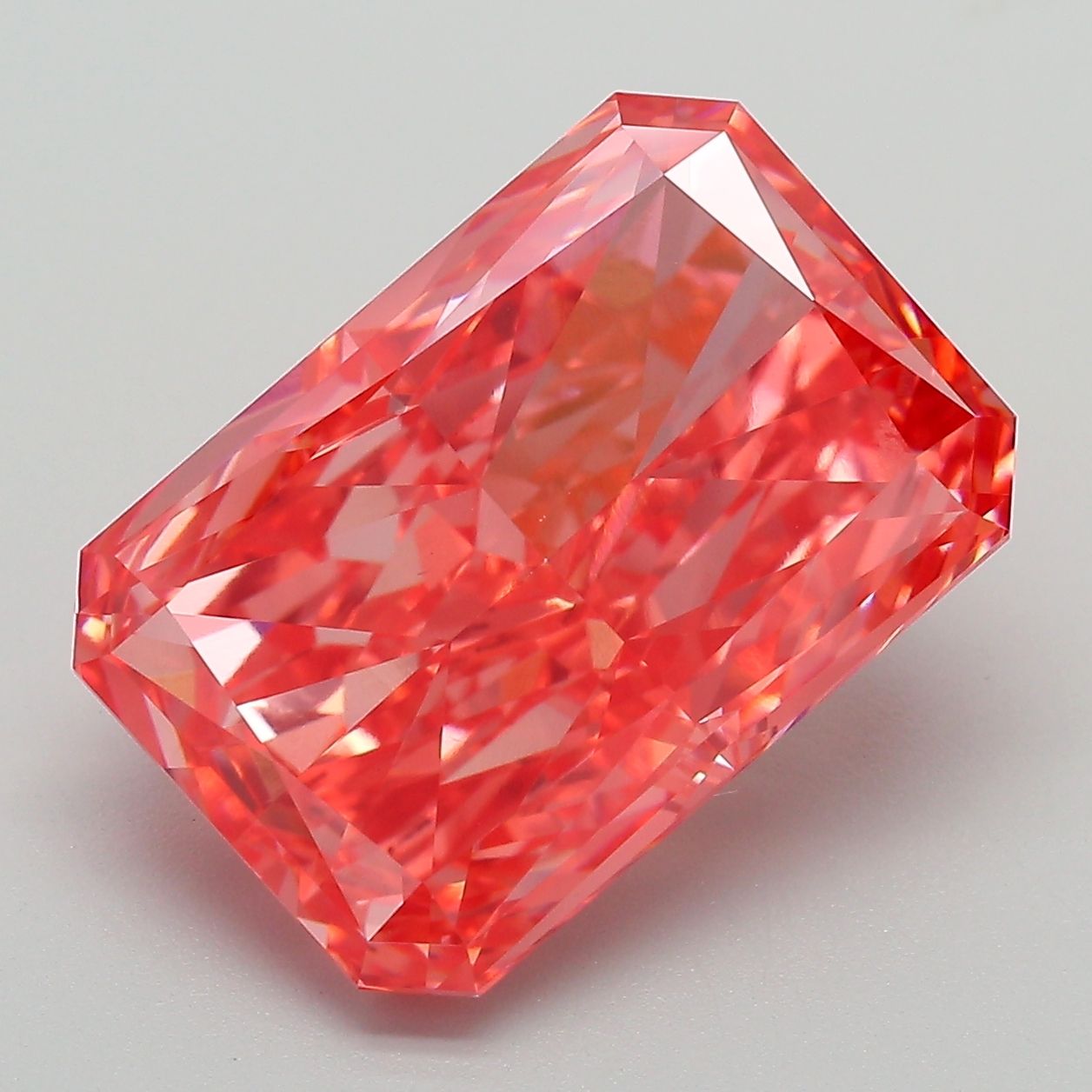 8.36 ct. radiant Lab Grown Diamond front image