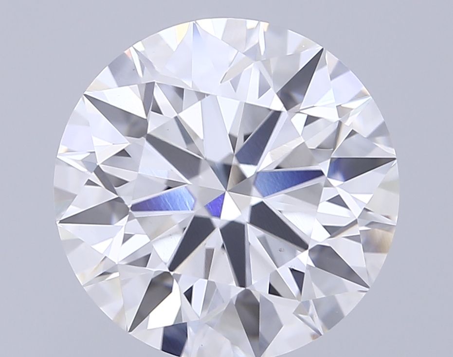 Diament LG okrągły, 3.45 ct, F, VS1, szlif EX