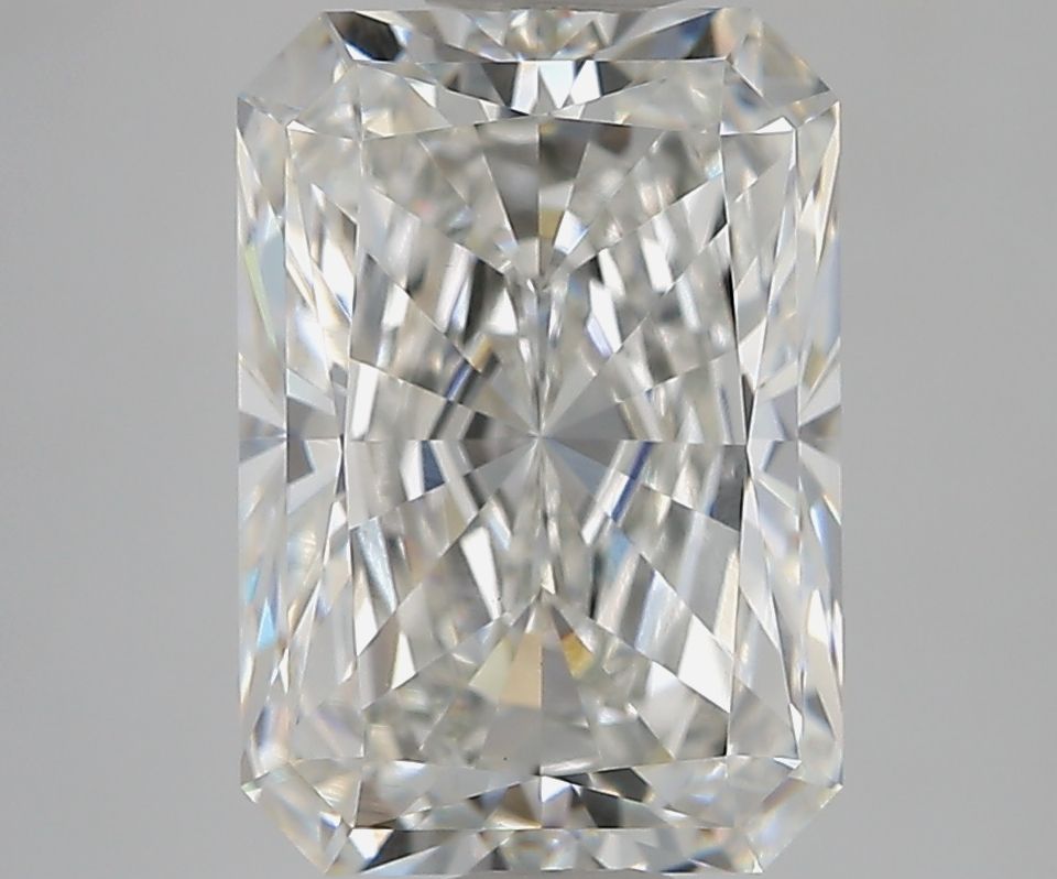3.48 carat f VVS2 EX Cut IGI radiant diamond