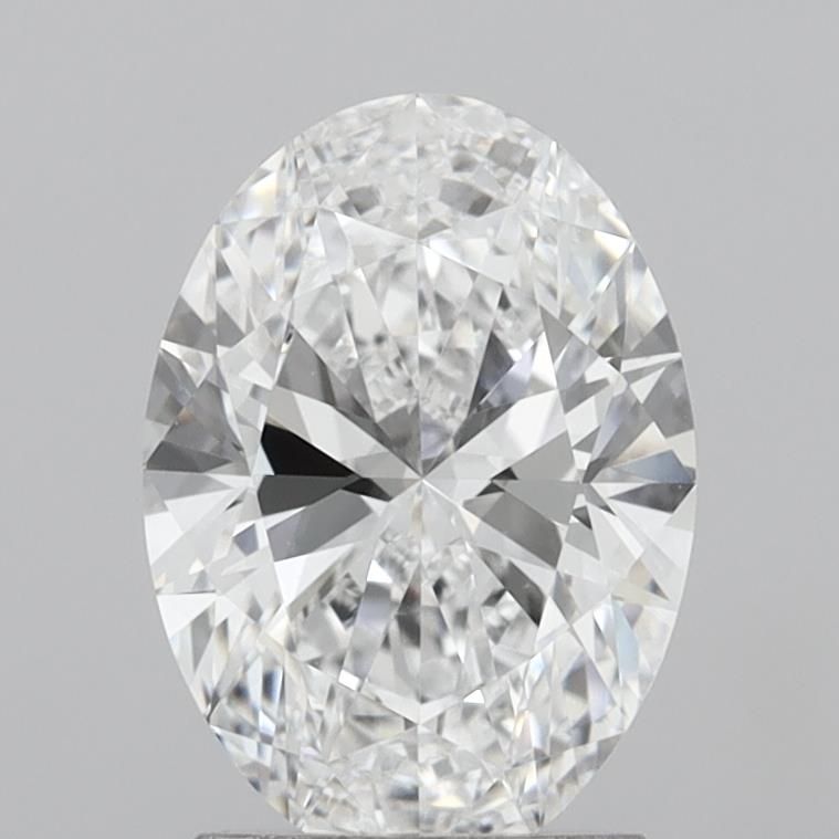 2.09 ct. oval Lab Grown Diamond front image