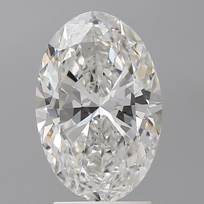 2.60 ct. oval Lab Grown Diamond front image