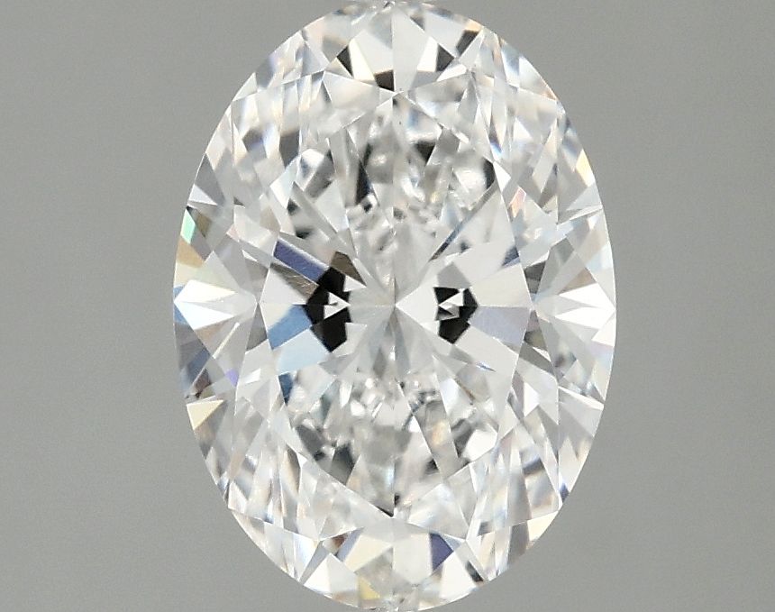 2.10 ct. oval Lab Grown Diamond front image