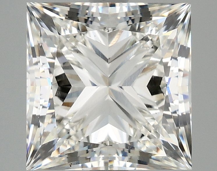 3.98 ct. princess Lab Grown Diamond front image