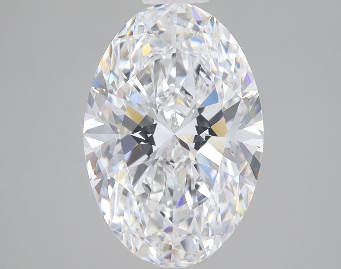 3.05 ct. oval Lab Grown Diamond front image