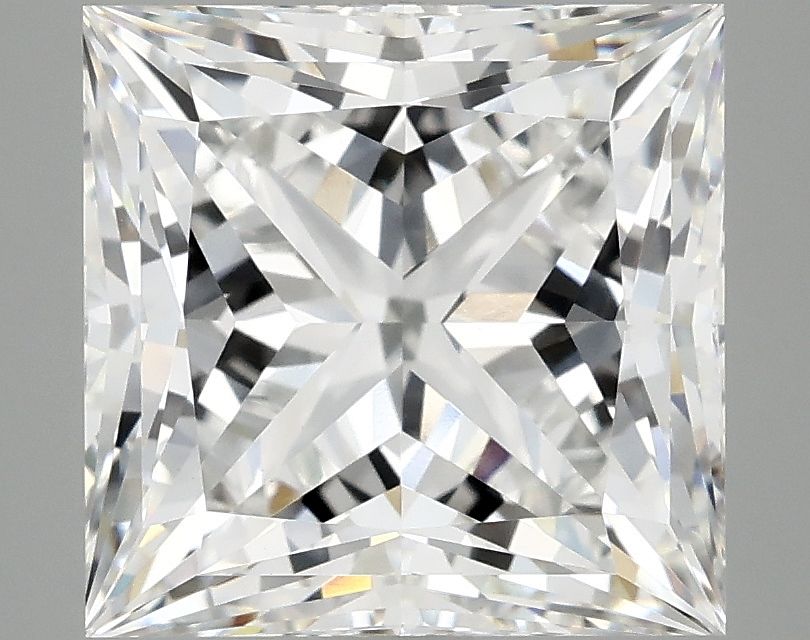 5.06 ct. princess Lab Grown Diamond front image