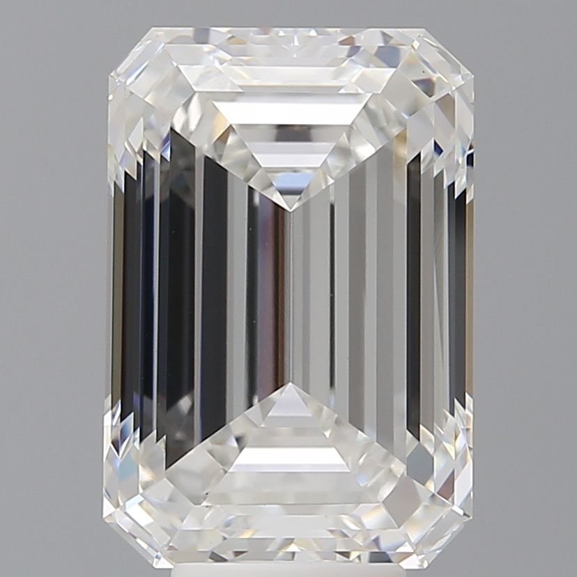 8.08 ct. emerald Lab Grown Diamond front image