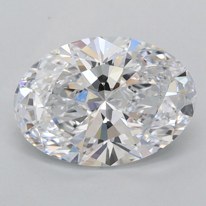 1.28 ct. oval Lab Grown Diamond front image