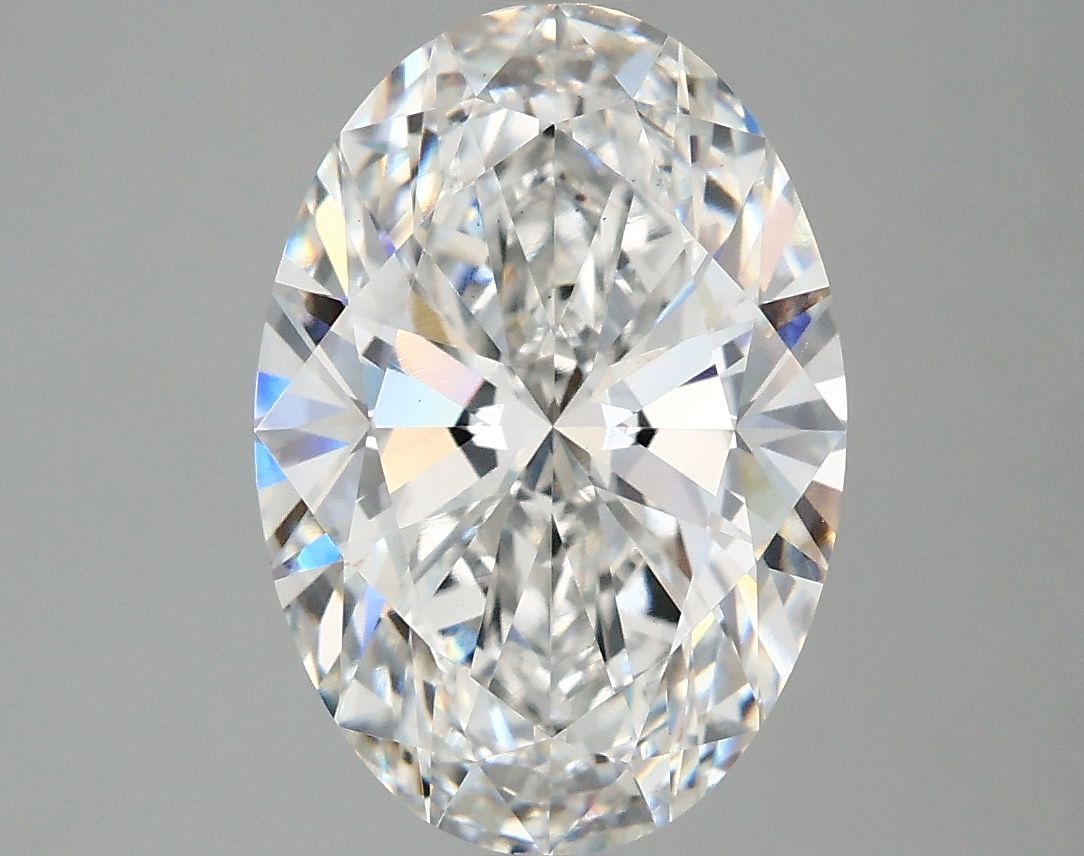 3.72 ct. oval Lab Grown Diamond front image