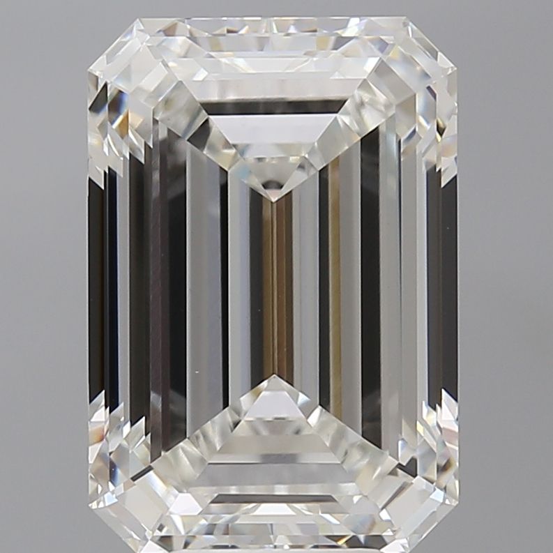 7.53 ct. emerald Lab Grown Diamond front image