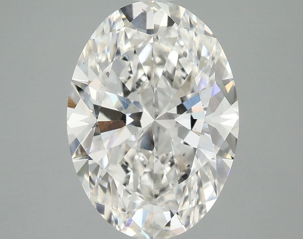 3.83 ct. oval Lab Grown Diamond front image