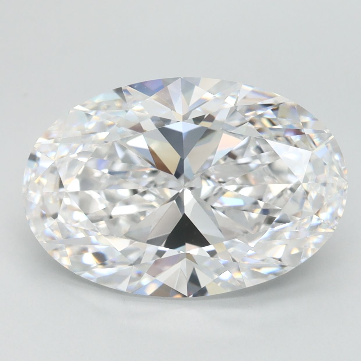 4.12 ct. oval Lab Grown Diamond front image