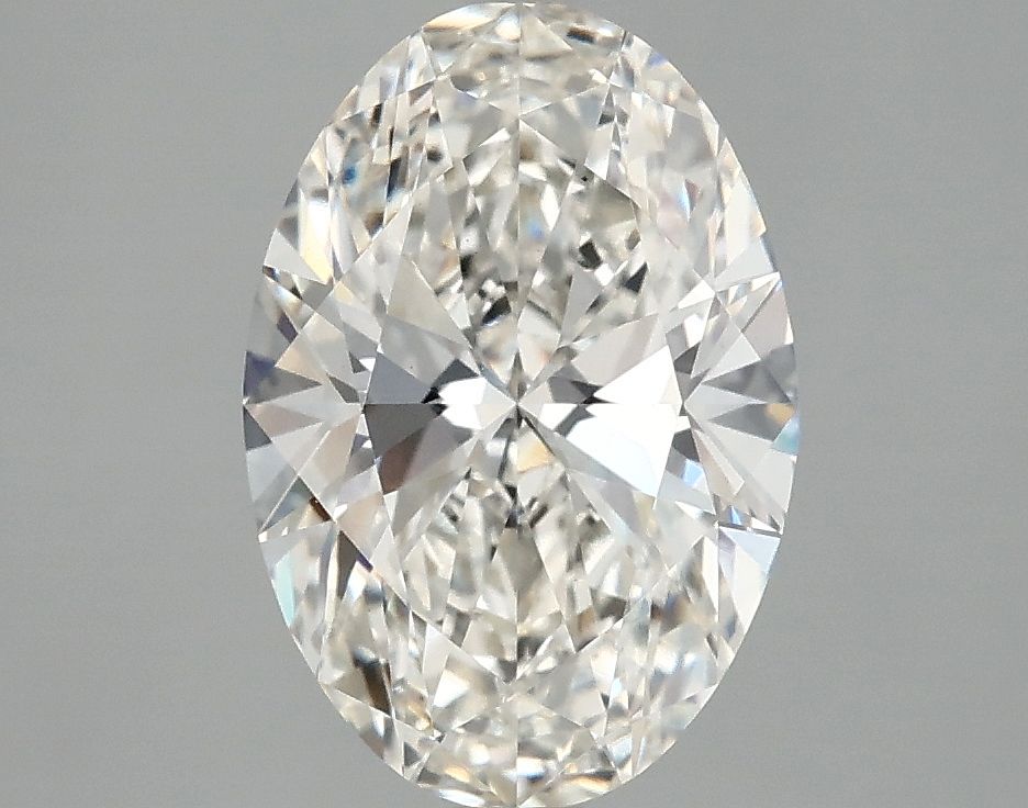 2.50 ct. oval Lab Grown Diamond front image