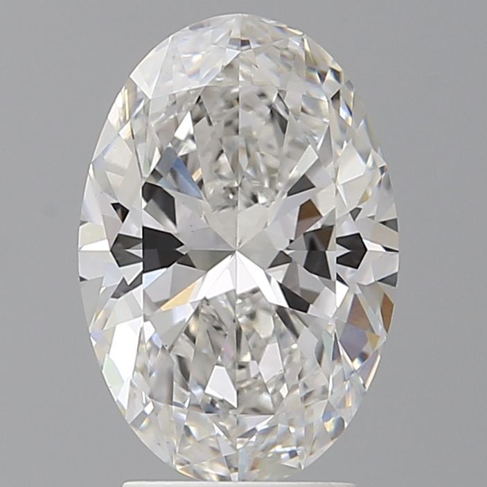 3.01 ct. oval Lab Grown Diamond front image