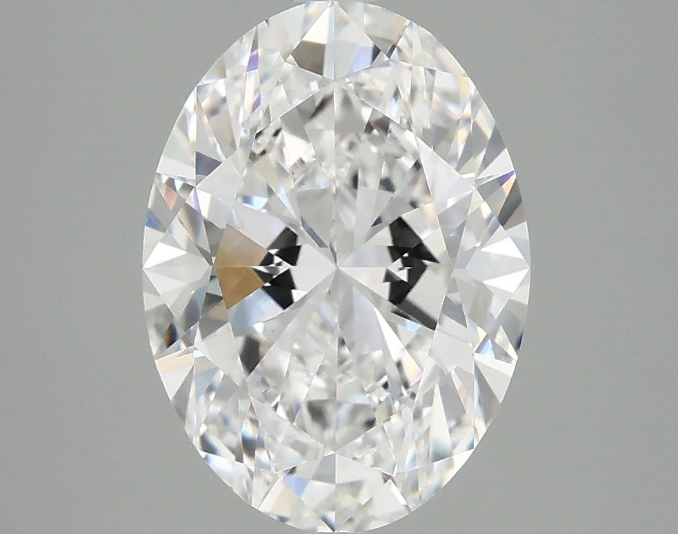 3.09 ct. oval Lab Grown Diamond front image