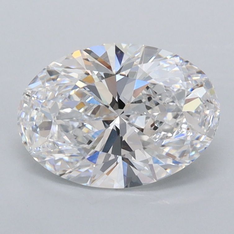 1.35 ct. oval Lab Grown Diamond front image