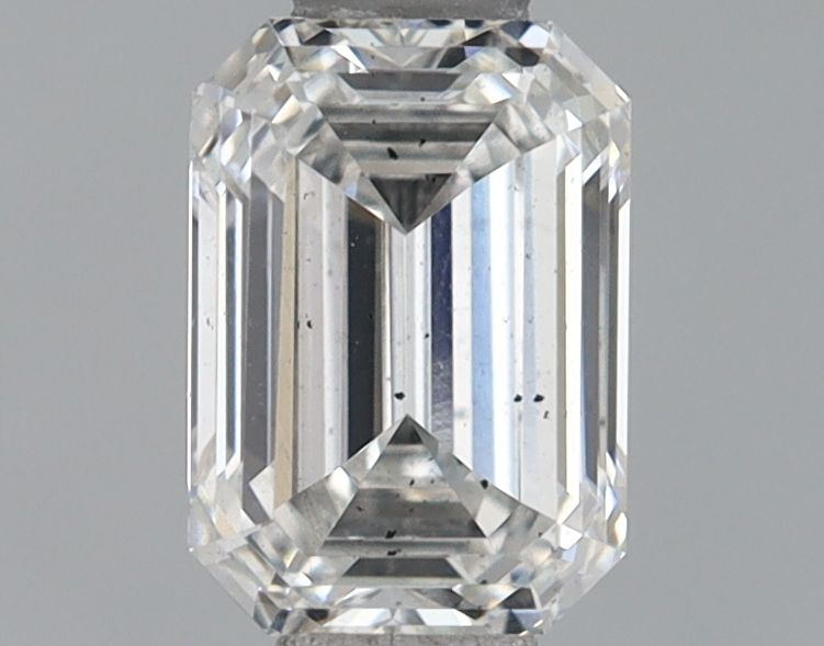 0.72 Carat F SI1 Emerald Lab Diamond