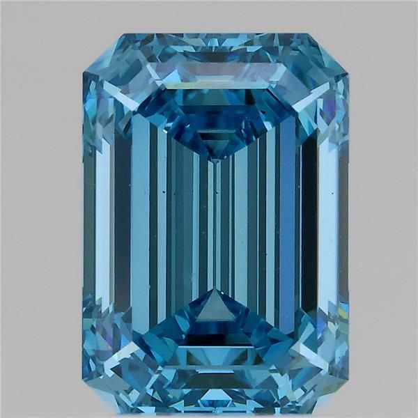 2.93 ct. emerald Lab Grown Diamond front image