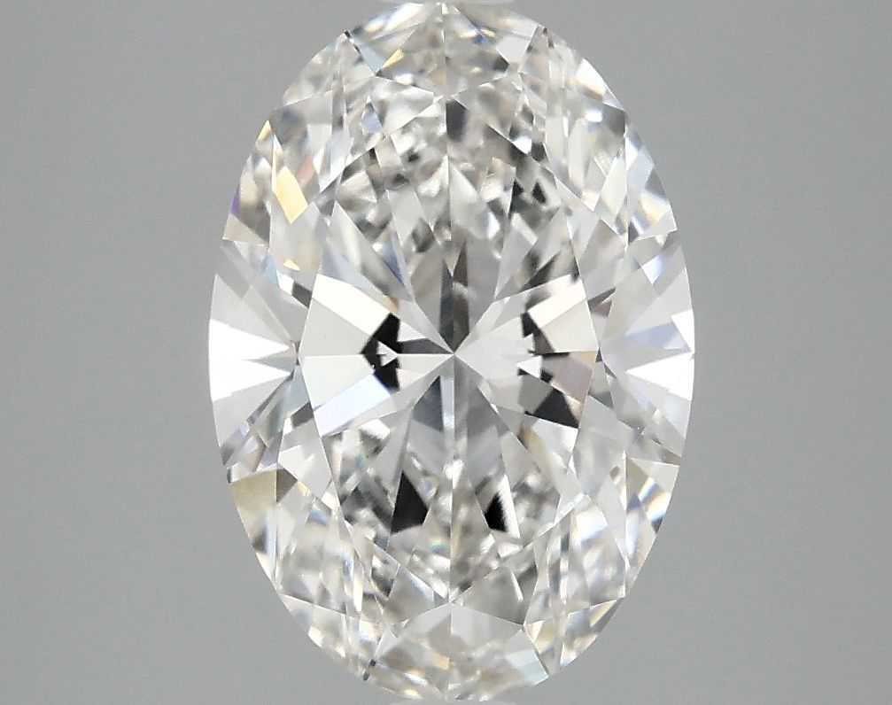 2.93 ct. oval Lab Grown Diamond front image