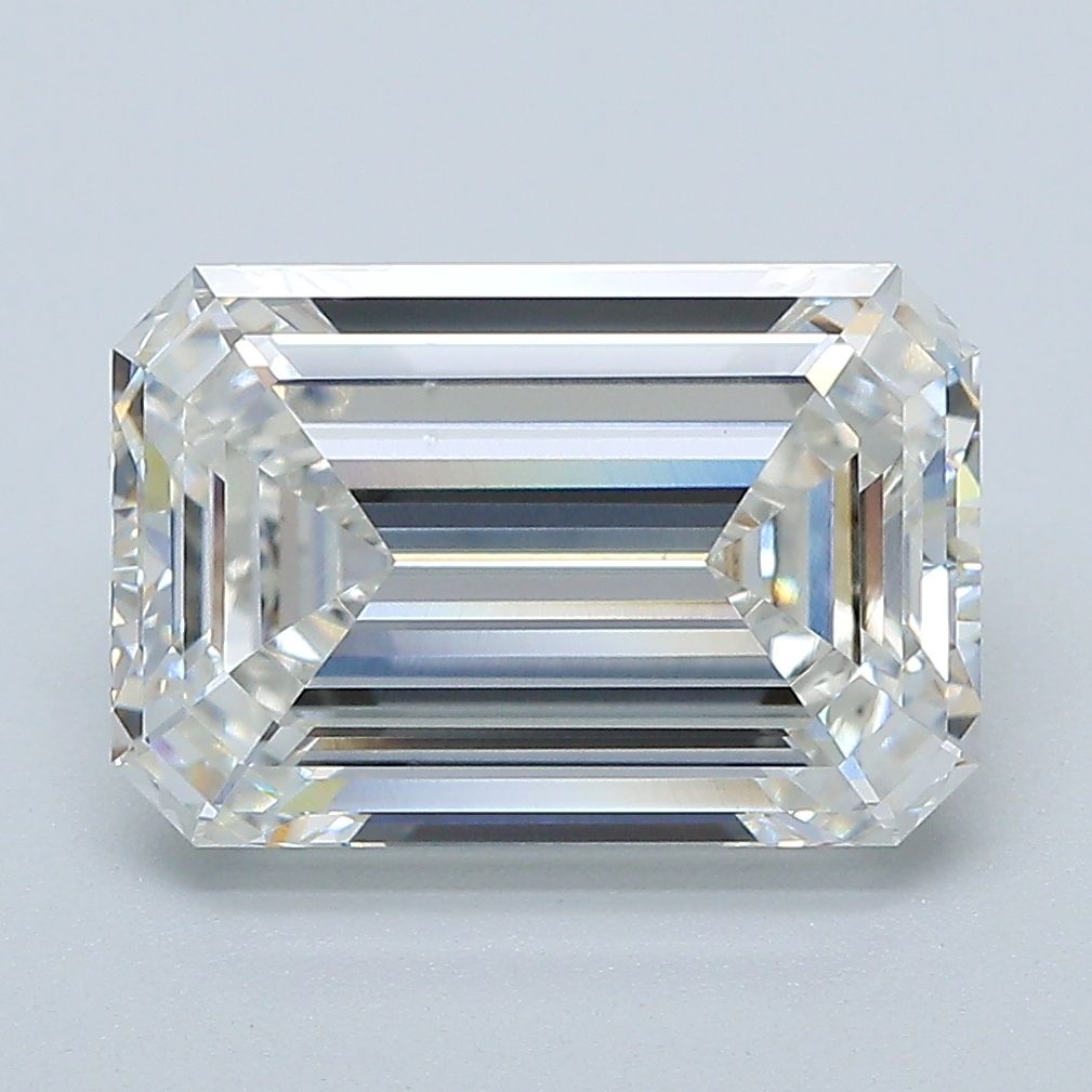 4.02 ct. emerald Lab Grown Diamond front image