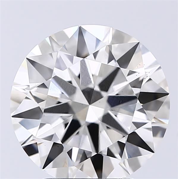 2.80 ct. round Lab Grown Diamond front image