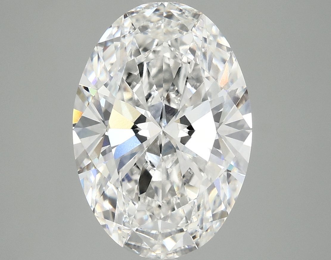 3.85 ct. oval Lab Grown Diamond front image