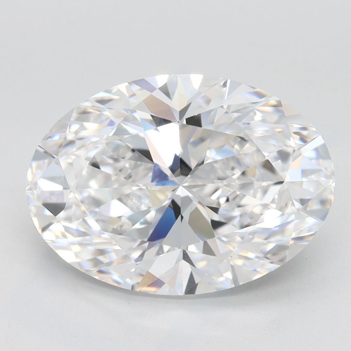 4.02 ct. oval Lab Grown Diamond front image