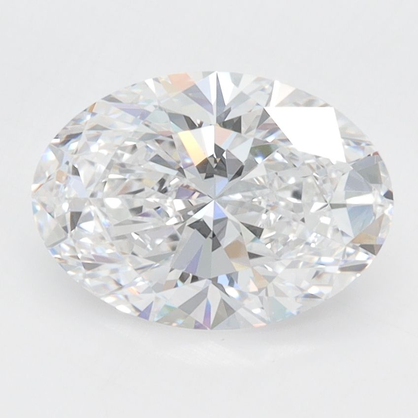Diament LG owalny, 3.1 ct, D, VVS2