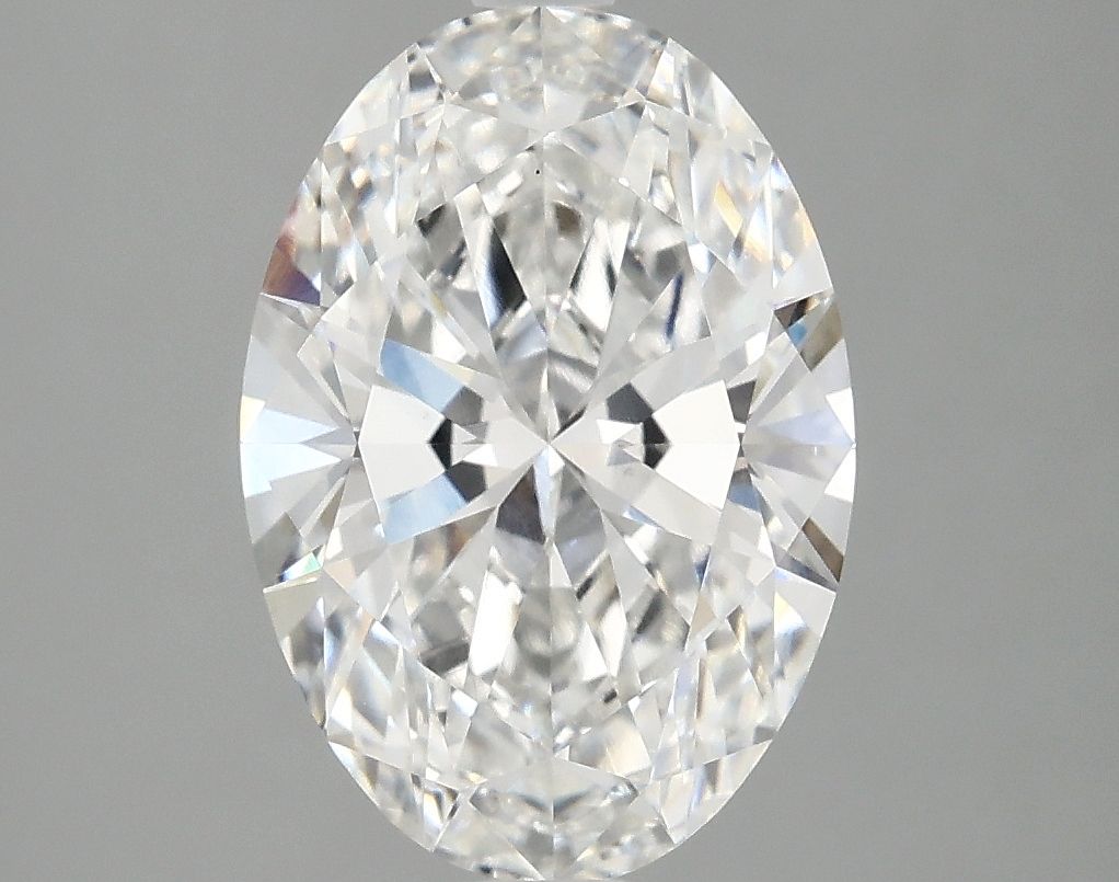 2.82 ct. oval Lab Grown Diamond front image