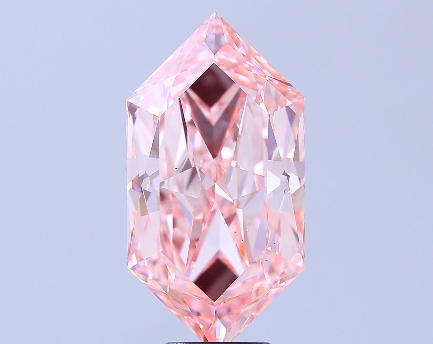 10.09 ct lab-grown Hexagonal Diamond