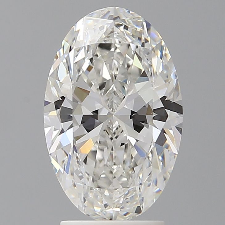 3.07 ct. oval Lab Grown Diamond front image