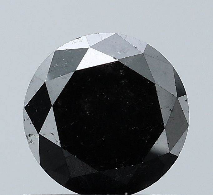0.92 Carat Round Diamond Black VS1