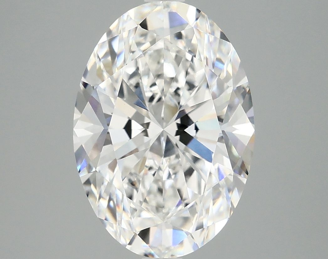 3.99 ct. oval Lab Grown Diamond front image
