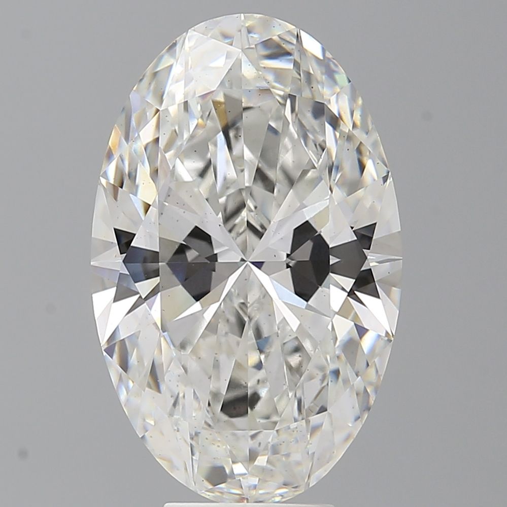 7.59 ct. oval Lab Grown Diamond front image