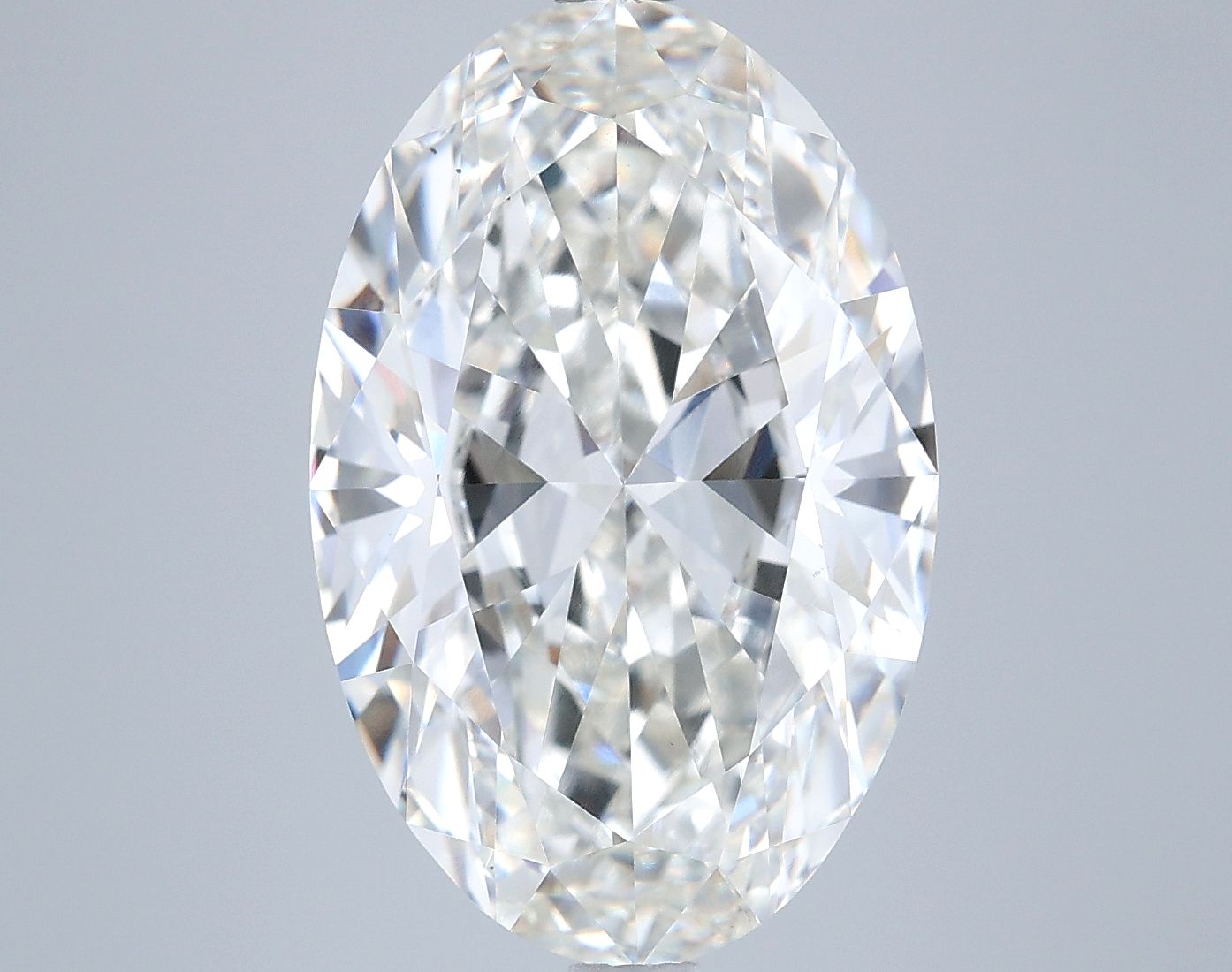 7.52 ct. oval Lab Grown Diamond front image