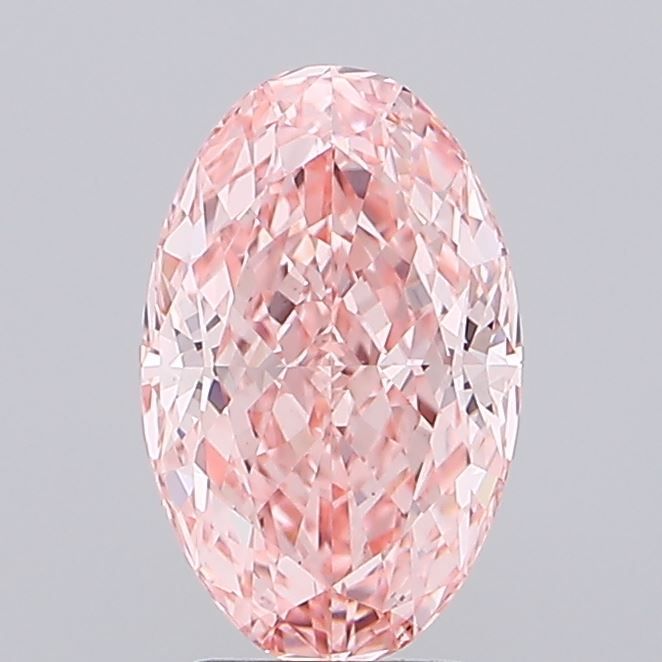 3.07 ct. oval Lab Grown Diamond front image