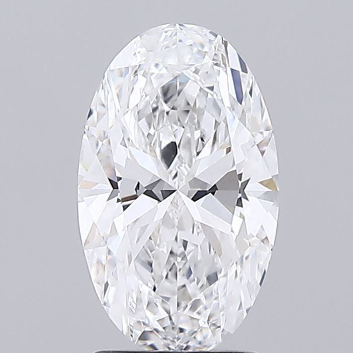 2.06 ct. oval Lab Grown Diamond front image
