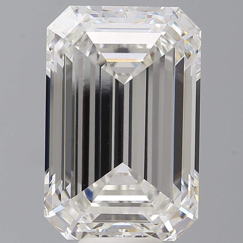 12.09 ct. emerald Lab Grown Diamond front image