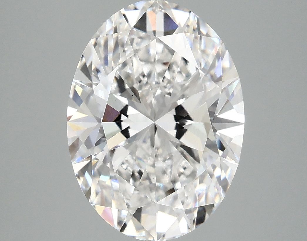 3.94 ct. oval Lab Grown Diamond front image