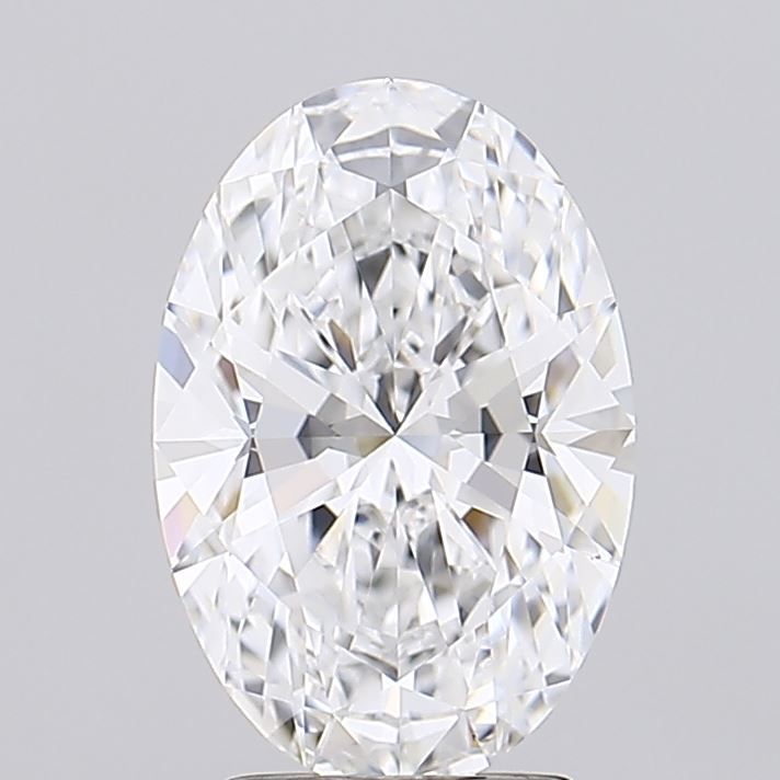 2.70 ct. oval Lab Grown Diamond front image